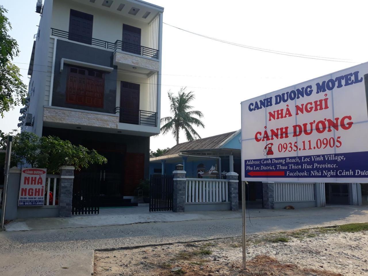 Canh Duong Motel Lang Co Eksteriør billede